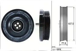 Колесо пасове 544 0137 10 ina bmw 3 e90 e91 фото №1