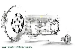 Набір зчеплення колесо маховики гвинти циліндр зчеплення фото №1