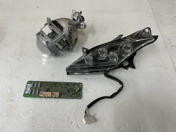 Toyota verso 13-18 линза лампы led ксенон левая фото №1