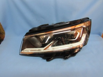 Ліва vw caravelle multivan 7l1 t6 t6.1 рестайлінг повний led фото №1