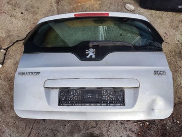 Peugeot 5008 i кришка багажника зад задня з скло фото №1