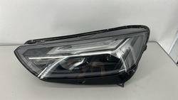 Audi q5 80a рестайлинг лампа левая перед полный led 80a941033f фото №1