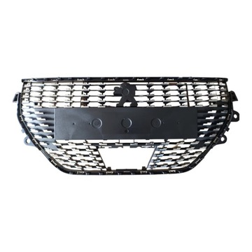 Новая решётка бампера радиатор хром хромированные элементы w chromie peugeot 208 ii 2019- фото №1