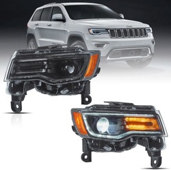 Світла фари led jeep grand cherokee 14-22 vland фото №1