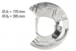 Защита диск тормозной 57761 aic фото №1