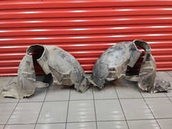 Mercedes c-klasa w204 подкрылок передние комплектные левый правые перед оригинал фото №1