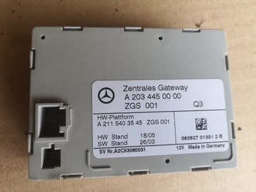 Модуль шлюз mercedes w639 viano vito фото №1