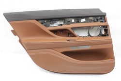 Боковина оббивка двері individual tartufo з підігрівом лівий зад g12 фото №1