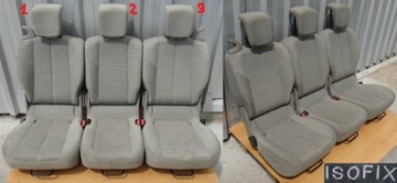 Renault scenic ii 04 сидіння лівий зад фото №1