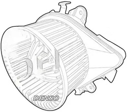 Воздуходувка вентилятор воздуховод dea09033 denso фото №1