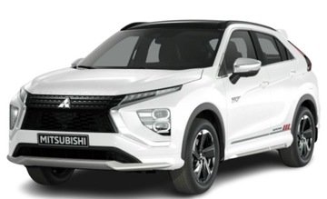 Eclipse cross 21- комплект повний x2 + комплект drl x2 + решітка радіатора+ хромовані елементи x4 фото №1