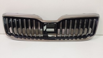 Решітка радіатора skoda superb iii рестайлінг 3v0853653g/k фото №1
