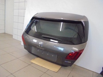 Кришка зад комплектна лампи peugeot 308 ii t9 kksd хетчбек фото №1