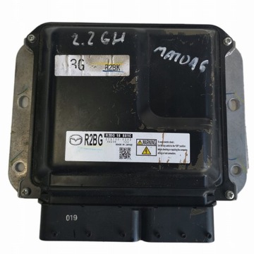 Mazda 6 ii gh 2.2 mzr-cd компьютер r2bg18881c фото №1