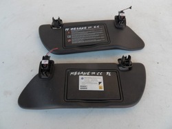 Megane iii cabrio 08-11 захисні накладки сонцезахисний комплект фото №1