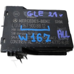 Модуль сидіння mercedes gle w167 2021 a1679008812 фото №1