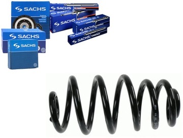 Sachs пружина підвішування зад l/p для  poj. з zaw фото №1