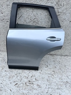 Cx-5 ii 2017 ^ двері ліві задні зад сріблястий 45p фото №1