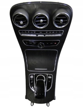 Mercedes c 205 панель попільничка тунель дерево фото №1