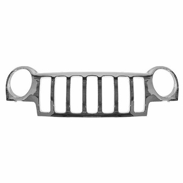 Jeep liberty cherokee 02-04 kj решітка решітка радіатора хром фото №1