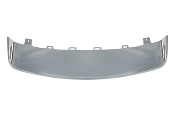 Планка спойлера зад бампера хром tesla модель s 06.2012-03.2016 фото №1