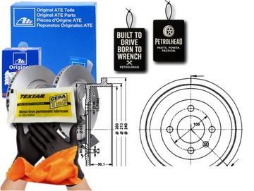 Барабани гальмівні seat arosa cordoba cordoba vario i #petrolhead pro+ kit10 фото №1