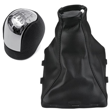 Ручка изменения коробки передач + чехол opel vectra c signum фото №1