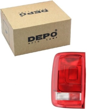 Лампа задня ліва комбінована vw amarok 2.0 2010- фото №1