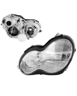 Фара главный левый tyc mercedes класс c w203 05.00-03.07 5003096e фото №1