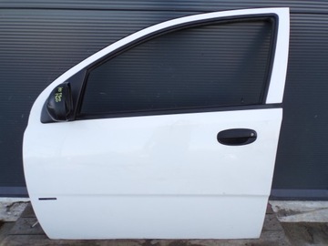 Двері ліві передні chevrolet aveo t200 t250 колір 11u фото №1