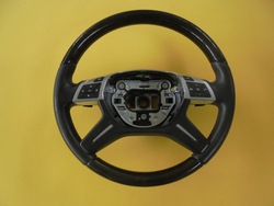 Mercedes ml gl w 166 кермо шкіра дерево фото №1