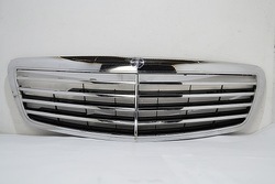 Mercedes w221 s-klasa решітка радіатора решітка хром 043253 фото №1