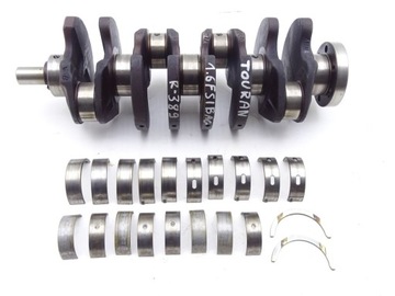 Vw touran i 1.6 fsi bag wał колінчастий вкладиші фото №1