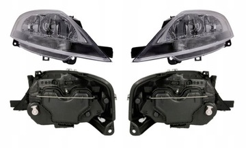 Фара лампа лівий citroen c3 02-10 лівий + правий depo фото №1