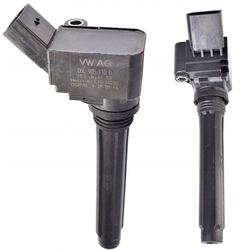 06h905110l котушка запалювання audi a1 8x 8v a4 b8 b9 a5 1.8 2.0 оригінальний номер vag оригінал фото №1