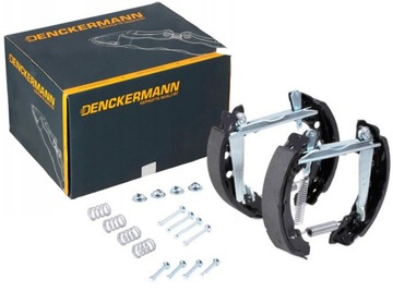Гальмівні колодки гальмівні denckermann b120087 + sprężynki фото №1