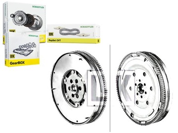 Колесо двомасовий vw passat 1,9tdi 98-05 фото №1