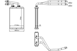 Nissens обігрівач citroen c8 2.0 16v ea_. eb_ фото №1