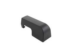 Накладка крышка заглушка na szynę сиденья чёрная оригинальный номер audi 4f0881672a 01c фото №1