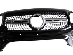 Mercedes glb x247 247 передний рестайлинг решётка радиатора решётка amg алмаз фото №1