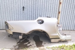 Крило праві чверть mercedes sl r230 колір 723 фото №1