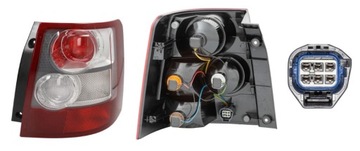 Лампа задня права land rover range sport 09- hella фото №1