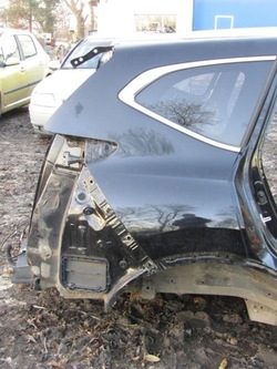 Четверть крыло правые зад nh731p honda cr-v crv v фото №1