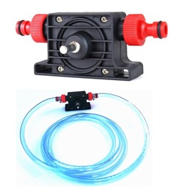 Помпа do топлива воды дизель na дрель + шланг фото №1