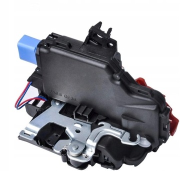 Левый замок дверь зад vw polo 9n 2001 - 2009 фото №1