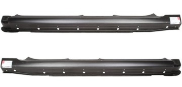 Пороги toyota corolla e12 2002-2007 поріг лівий + правий оцинковка klokkerholm фото №1