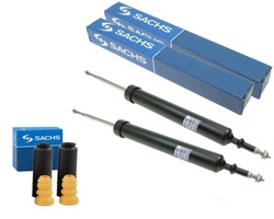 Sachs 2x амортизатори + відбійники bmw 1 e87 3 e90 зад фото №1