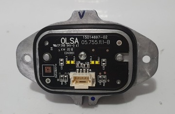 Fiat 500x модуль led преобразователь drl olsa 1100449000 27150010 15014697-02 фото №1