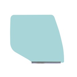 Скло бокова опускна w двері daf lf 45 55 права 0539 фото №1