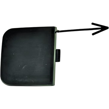 Заглушка фаркоп буксирування volkswagen passat 10-14 фото №1